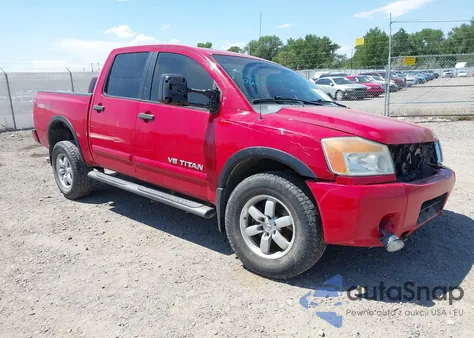 2012 Nissan Titan Pro-4X/S/Sl/Sv from USA, damaged, VIN 1N6AA0EC1CN302289